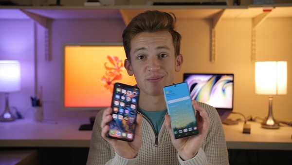 Confronto iPhone 11 Pro Max da Apple vs. Galaxy Note 10 da Samsung [vídeo]